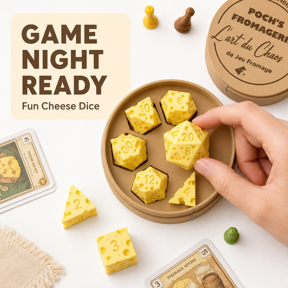 Kreatives Unregelmäßiges Käse  – Board Game Live Bewertung und Preis