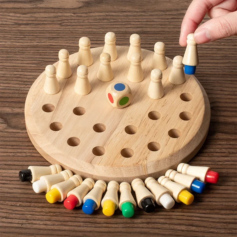 1 Stück Hölzernes Memory-Match – Board Game Of Life Bewertung und Preis