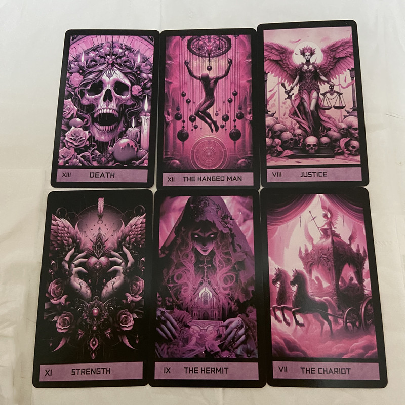 Rosa Gothic Tarot-Deck 78 Kart – Board Game Of Life Bewertung und Preis