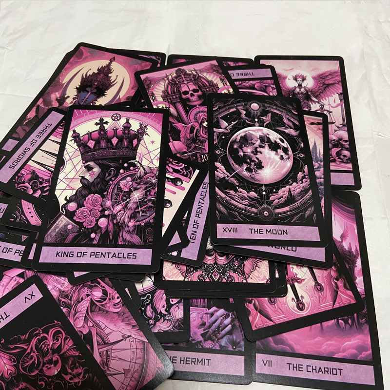 Rosa Gothic Tarot-Deck 78 Kart – Board Game Of Life Bewertung und Preis
